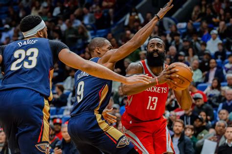 houston rockets vs new orleans pelicans